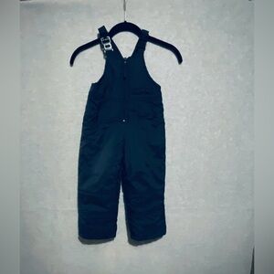 Big Chill Kids 4T Black Snow Bibs Insulated Winter Overalls Ski Pants Toddler